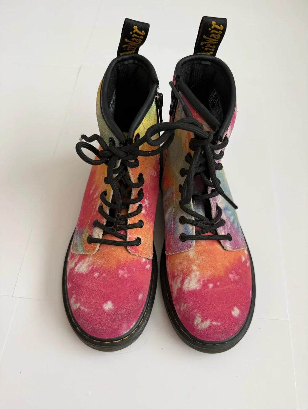 Dr. Martens 1460 Junior Tie Dye Boots Youth Size 3